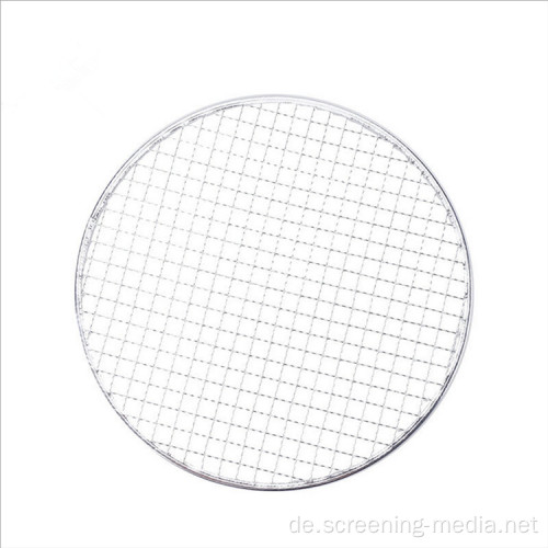 Tablettkohle Crimp Draht Mesh Square Grill Grill